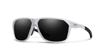 Smith Leadout 0bk/1c Occhiali Da Sole Bianchi Per Uomo In Red