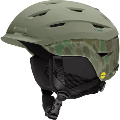 Smith Level Snow Helmet With Mips In Green