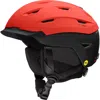 Smith Level Snow Helmet With Mips In Red