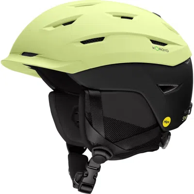 Smith Level Snow Helmet With Mips Round Contour Fit In Yellow