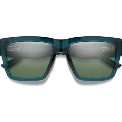 Smith Lineup 58mm Chromapop™ Polarized Rectangular Sunglasses