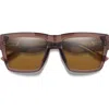 Smith Lineup 58mm Chromapop™ Polarized Rectangular Sunglasses In Brown