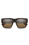 Smith Lineup 58mm Chromapop™ Polarized Sunglasses In Brown