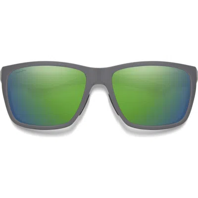 Smith Longfin 57mm Chromapop™ Polarized Square Sunglasses