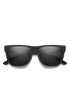 Smith Lowdown 54mm Chromapop™ Polarized Square Sunglasses In Black