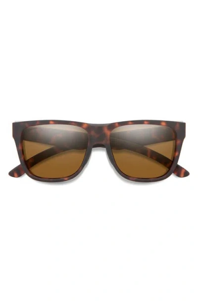 Smith Lowdown 2 55mm Chromapop™ Polarized Sunglasses In Burgundy
