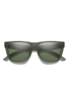 Smith Lowdown 2 55mm Chromapop™ Polarized Sunglasses In Moss Crystal/gray Green
