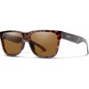 Smith Lowdown 2 Core Chromapop™ Polarized Square Sunglasses In Brown