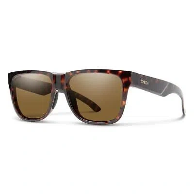 Pre-owned Smith Lowdown 2 Sunglasses 2024 In Tortoise W/ Chromapop Glass Polarized Brown Lens