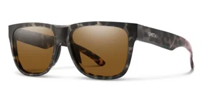 Smith Lowdown 2/s Polarized Prd/l5 Occhiali Da Sole Tartarugatishell Per Uomo In Black