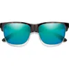 Smith Lowdown 56mm Chromapop Polarized Browline Sunglasses In Blue