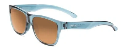 Pre-owned Smith Lowdown Slim 2 Sunglasses Crystal Green Blue/chromapop Polarize Brown 53mm In Multicolor