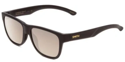 Pre-owned Smith Lowdown Slim 2 Sunglasses In Matte Black Gold/cp Polarized Black Gold 53mm In Multicolor