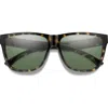 Smith Lowdown Xl 2 60mm Chromapop™ Polarized Square Sunglasses In Brown