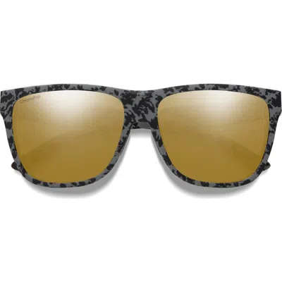 Smith Lowdown Xl 2 60mm Chromapop™ Polarized Square Sunglasses In Multi