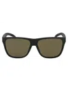 Smith Matt Black Injected Sunglasses In Green