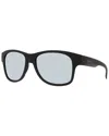 Smith Men's Wayward 54mm Polarized Sunglasses In Black