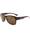 Smith Emerge 60mm Polarized Rectangle Sunglasses In Matte Tortoise/brown