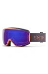 Smith Moment Snow Goggles In Arctic Apricot/violet Mirror
