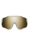 Smith Momentum 135mm Chromapop™ Shield Sunglasses In Gold