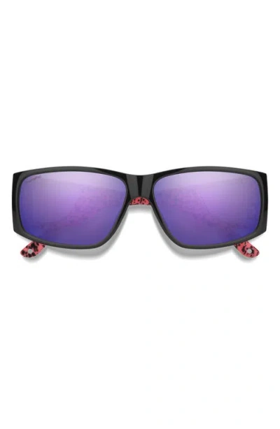 Smith Monroe Peak 62mm Oversize Chromapop™ Polarized Sunglasses
