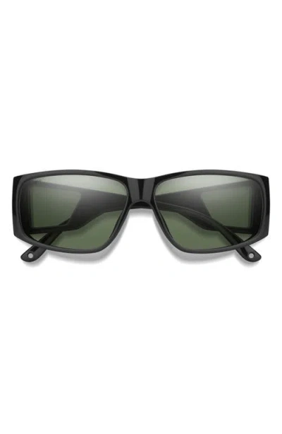Smith Monroe Peak 62mm Oversize Chromapop™ Polarized Sunglasses In Multi
