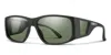 Smith Monroe Peak Polarized 003/l7 Men's Sunglasses Black Size 62 In Black