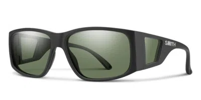 Smith Monroe Peak Polarized 003/l7 Men's Sunglasses Black Size 62