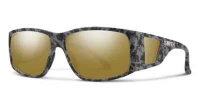 Smith Monroe Peak Polarized Aci/qe Men's Sunglasses Grey Size 62