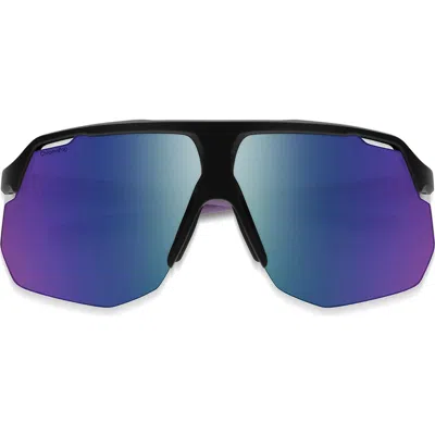 Smith Motive 74mm Chromapop™ Polarized Shield Sunglasses In Purple