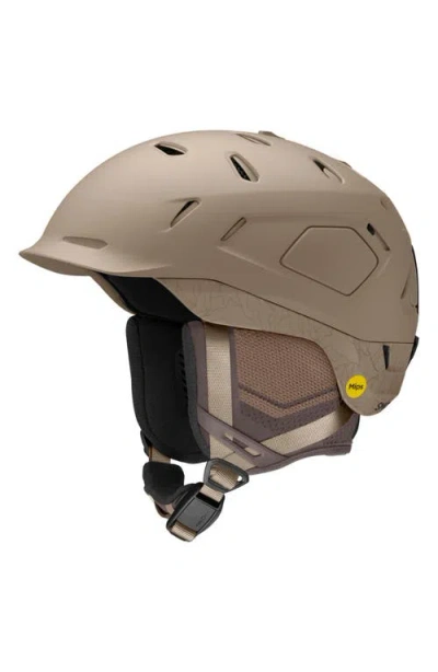 Smith Nexus Snow Helmet With Mips In Brown