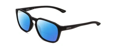 Pre-owned Smith Optics Contour Unisex Polarized Bi-focal Sunglasses Black 56 Mm 41 Options In Blue Mirror