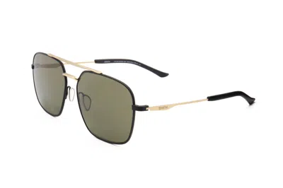 Smith Optics Doubledsam I46 Matte Black/gold/green In Multi