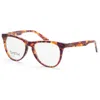 Smith Optics Women's Logan 51 Mm Purple Opticals In Brown