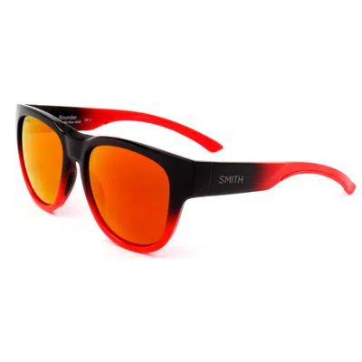 Smith Optics Unisex 52 Mm Red Sunglasses In Orange