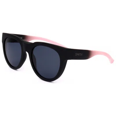 Smith Optics Unisex 53mm Matte Black Pink Sunglasses In Blue