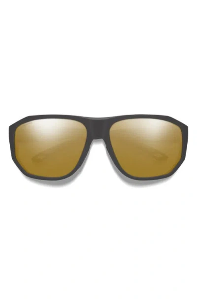 Smith Outrigger 61mm Chromapop™ Polarized Sunglasses In Black