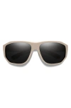 Smith Outrigger 61mm Chromapop™ Polarized Sunglasses In Matte Summit/black