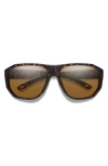Smith Outrigger 61mm Chromapop™ Polarized Sunglasses In Matte Tortoise/brown