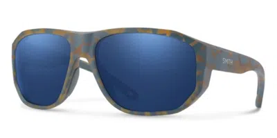 Smith Outrigger Polarized U1f/4j Occhiali Da Sole Tartarugatishell Per Uomo In Gray