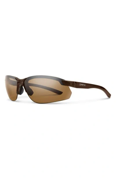 Smith Parallel Max 2 71mm Oversized Polarized Sunglasses In Brown/brown