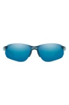 Smith Parallel Max 2 71mm Oversized Polarized Sunglasses In Blue