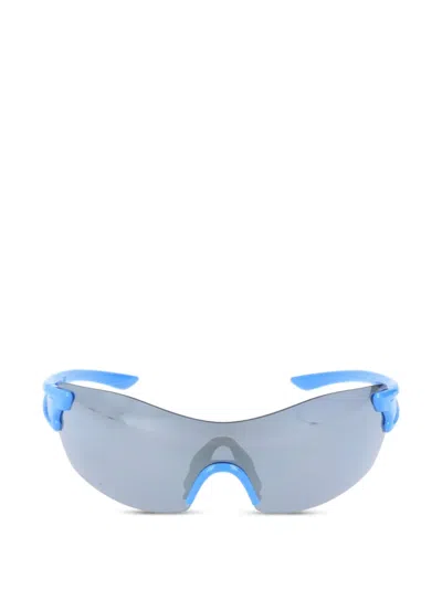 Smith Pivlock Asana Shield-frame Sunglasses In White
