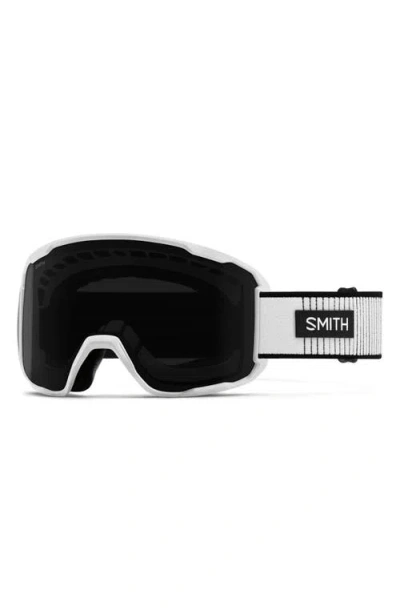 Smith Preview Chromapop™ Low Bridge Snow Goggles In White