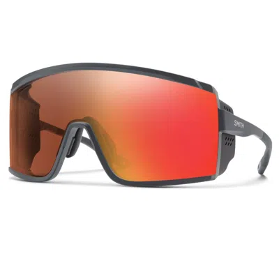 Pre-owned Smith Pursuit Sunglasses 2023 In Matte Slate With Chromapop Glacier Photochromic