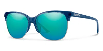Smith Rebel Oxz/g0 Men's Sunglasses Blue Size 58