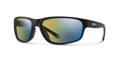 Smith Redding 2 Polarized 003/qg Men's Sunglasses Black Size 64 In Gray