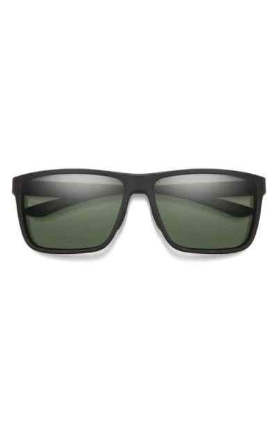 Smith Riptide 57mm Chromapop™ Polarized Sport Rectangular Sunglasses