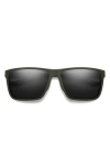 Smith Riptide 61mm Chromapop™ Polarized Sport Square Sunglasses