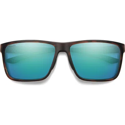 Smith Riptide 61mm Chromapop™ Polarized Sport Square Sunglasses